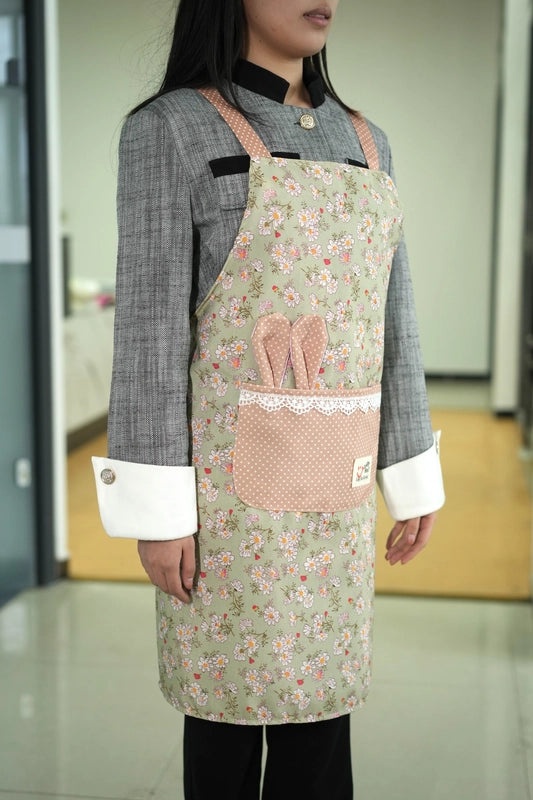 Waterproof Long Sleeve Cotton Apron Breathable Durable Cooking Protective Wear-resistant Household | Kitchen Aprons