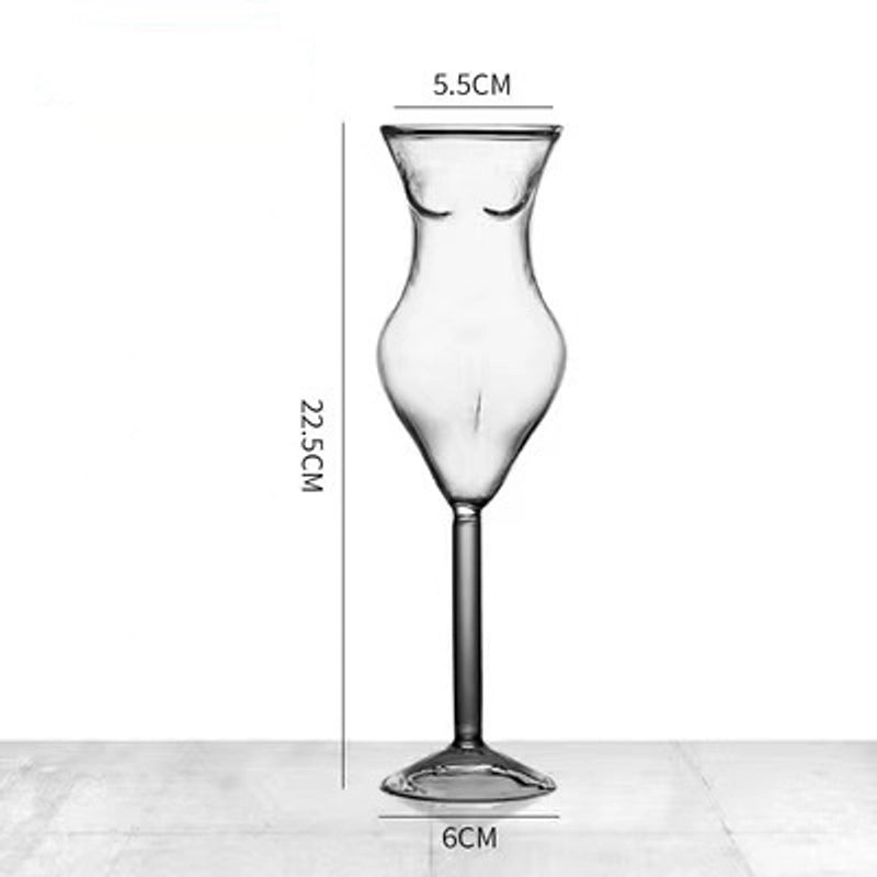 Charming Animal Design Wine Glass - Casual Elegant Cute Style | Drinkware & Bar Accessories