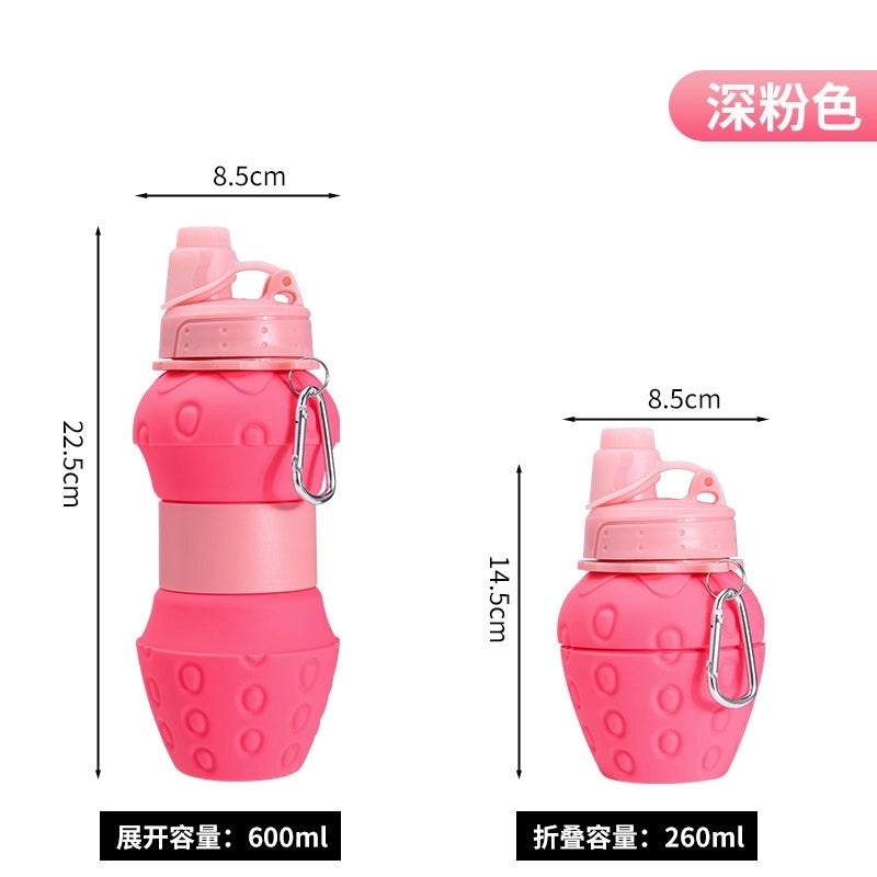 Adorable Fruit Design Plastic Water Bottle 1 Piece | Drinkware & Accessories