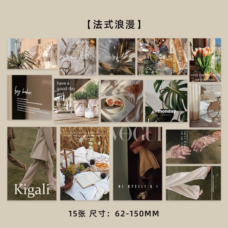 Elegant Landscape Paper Wall Sticker for Home Decor|Wall Art & Stickers