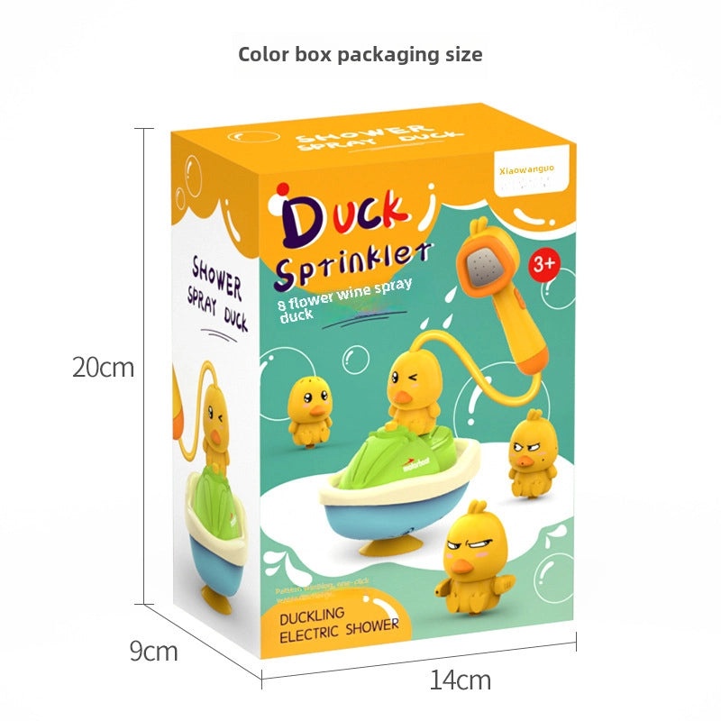 Electric Yellow Duck Bath Toy for Kids | Baby Bath Toys