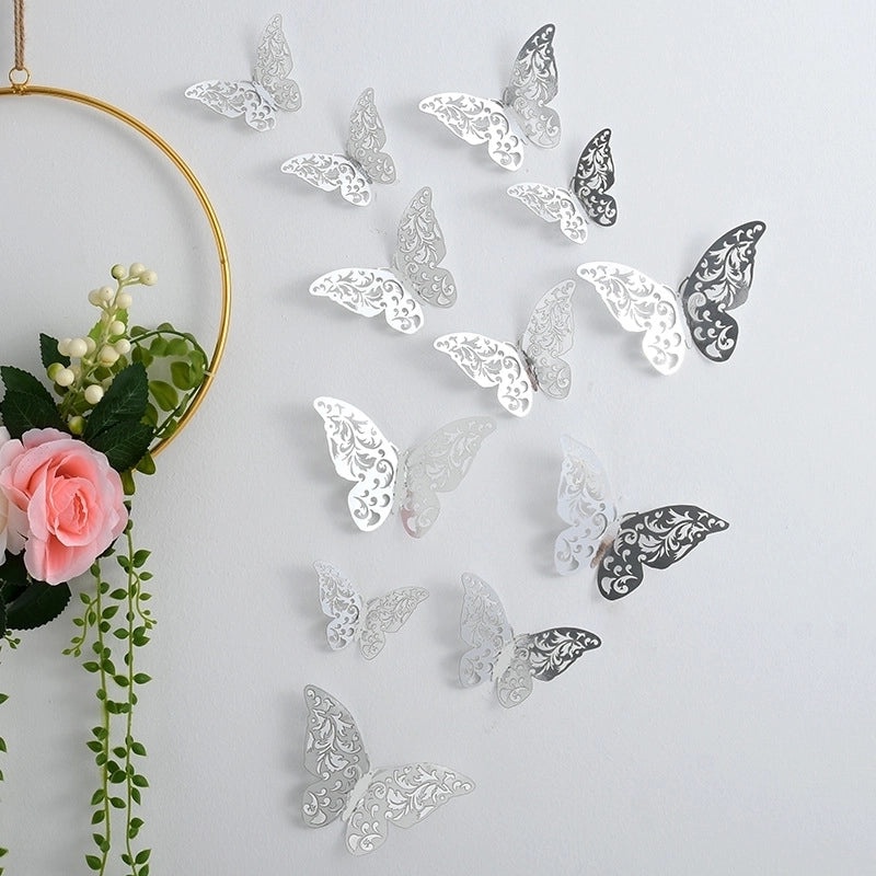 Charming Butterfly Paper Wall Decals for Home Decor|Wall Stickers