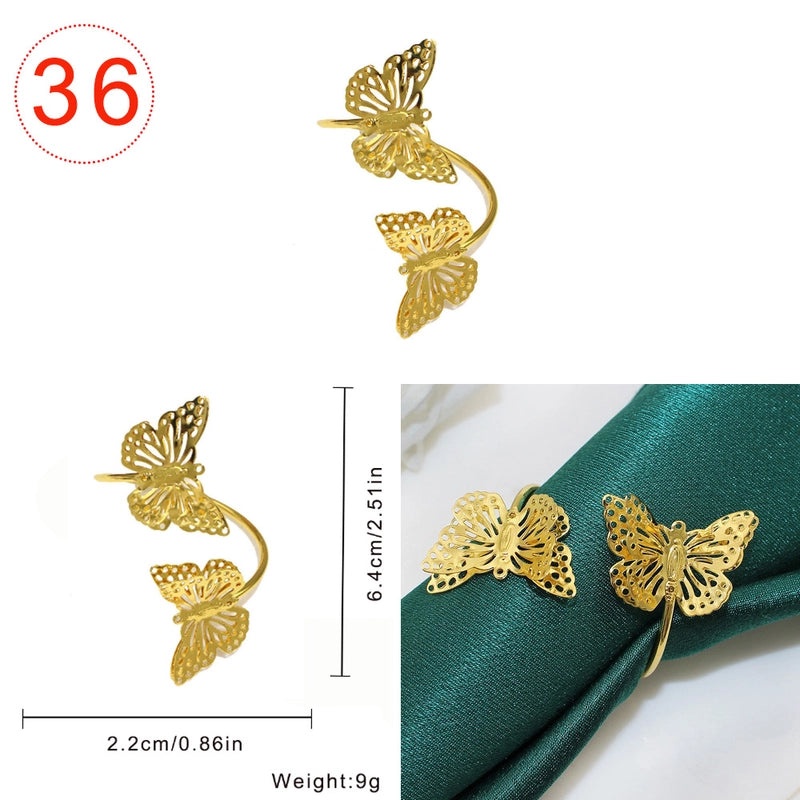 Stylish Geometric Metal Napkin Holder Single Piece|Home Decor & Kitchen Accessories