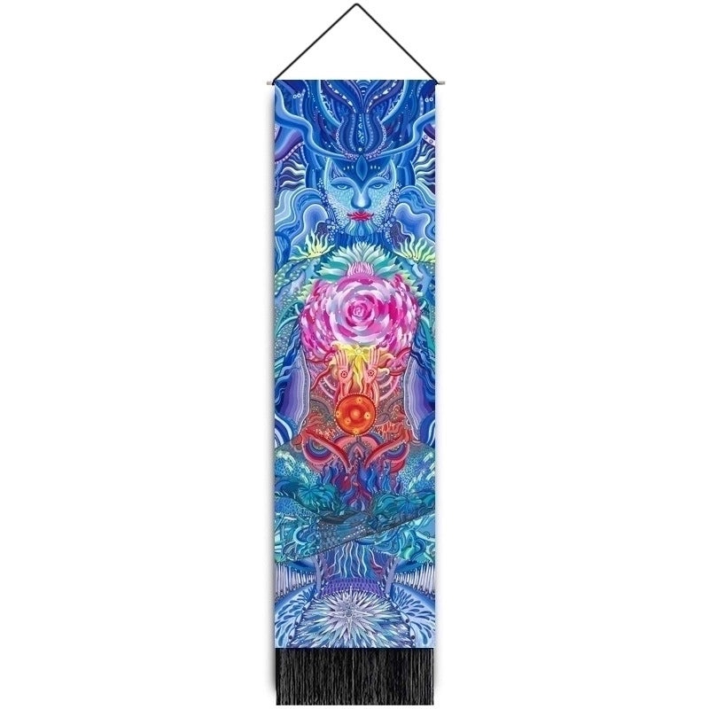 Elegant Vintage Landscape Polyester Wall Hanging | Home Decor Tapestries