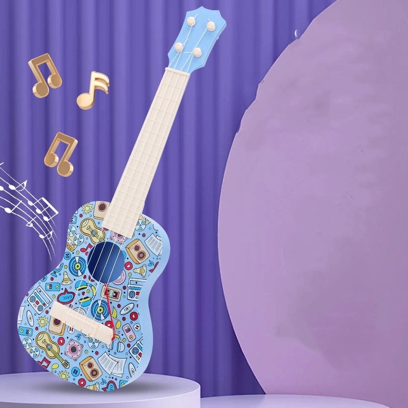 Children's Ukulele Toy Simulation Guitar Educational Music Instrument for Beginners | Musical Toys