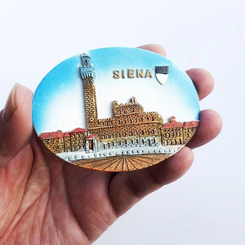 3-Piece Retro Streetwear Color Block Synthetic Resin Magnets Set|Home Decor & Magnets