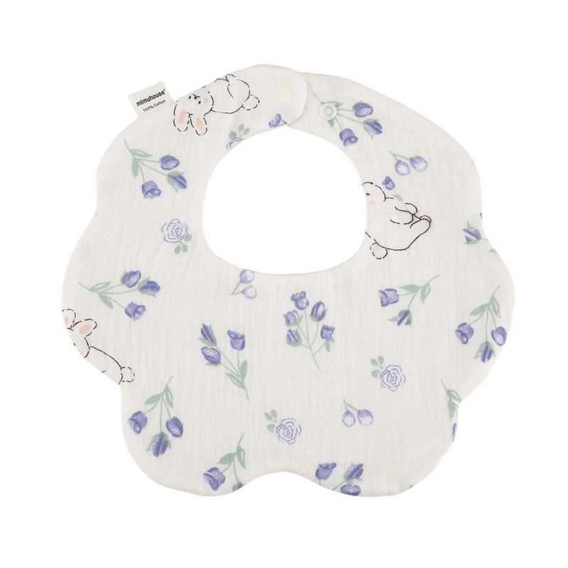 Adorable Animal Cherry Blossom Cotton Baby Burp Cloths Soft Infant Accessories|Baby Essentials