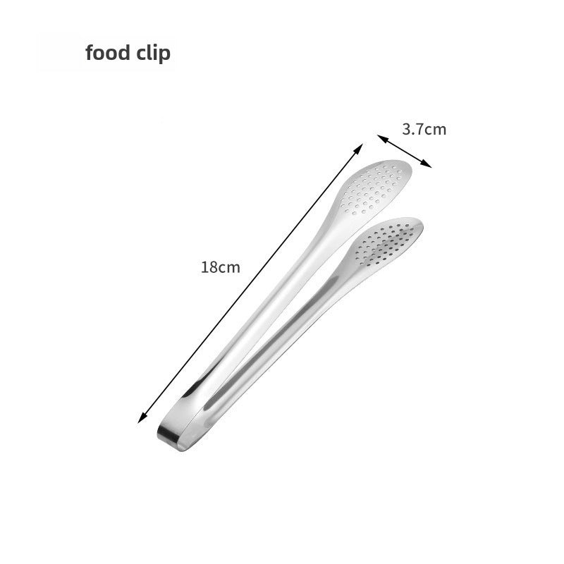 Stainless Steel Food Clip for Kitchen BBQ Buffet Steak Bread Spicy Dish | Kitchen Tools & Accessories