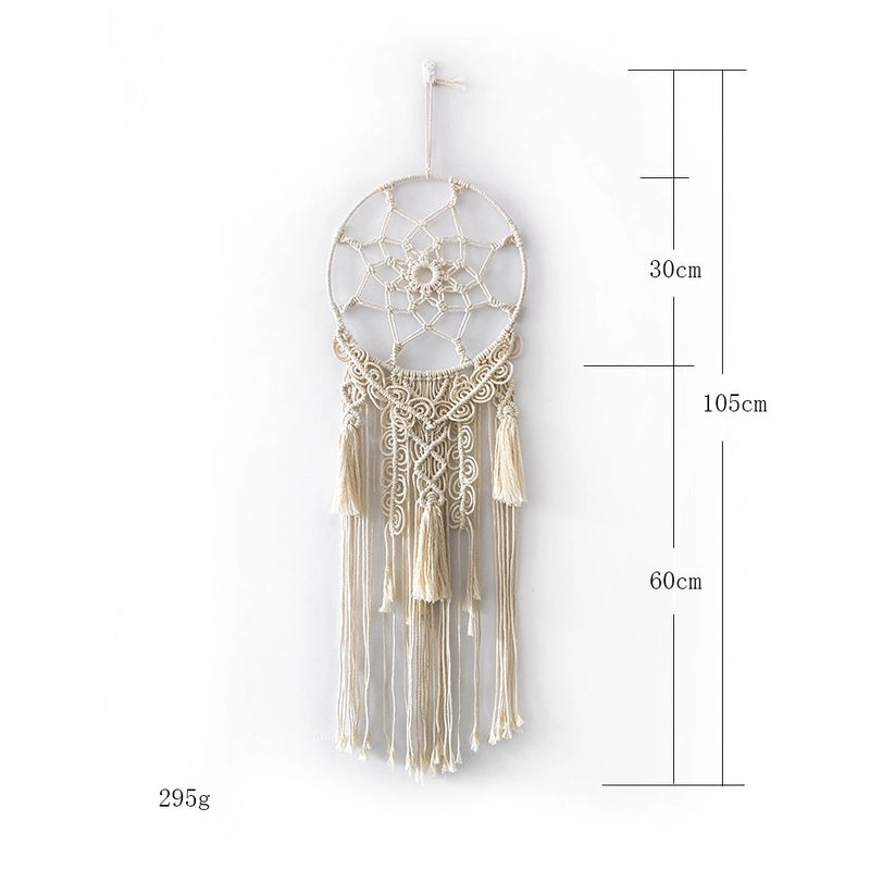 Coastal Cotton Circle Hanging Wall Decor|Home Decor & Wall Art