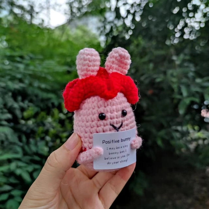 Handmade Wool Knitted Penguin Plush Toy for Stress Relief and Fun | Toys & Games