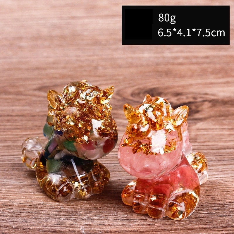 Charming Natural Stone and Resin Ornaments for Home Decor|Home Decor & Accessories