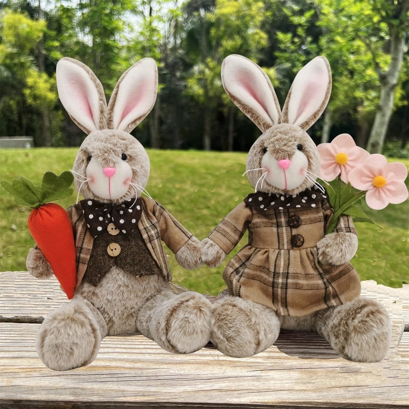 Easter Adorable Rabbit Cloth Ornament for Daily and Festival Table Decoration|Home Decor Ornaments