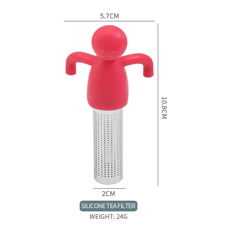 Stylish 304 Stainless Steel Humanoid Tea Infuser | Kitchen & Dining Accessories