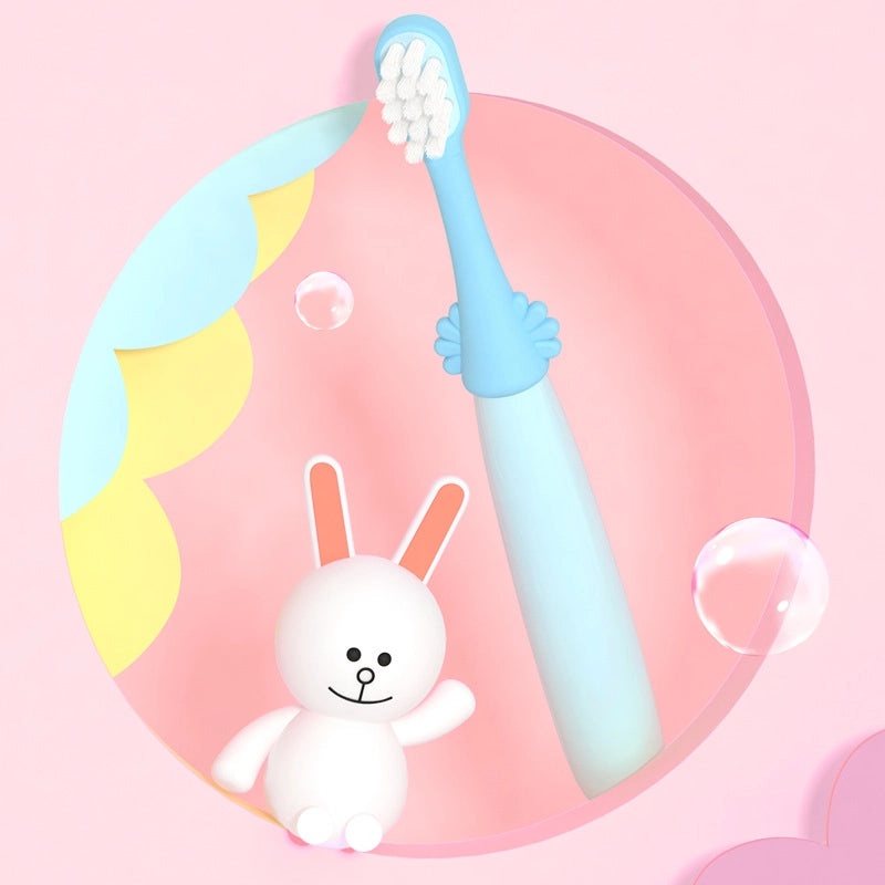 Mikolife Kids Soft Bristle Toothbrush Set 8 Pieces Gentle Gum Care Cartoon Handle | Oral Care Accessories