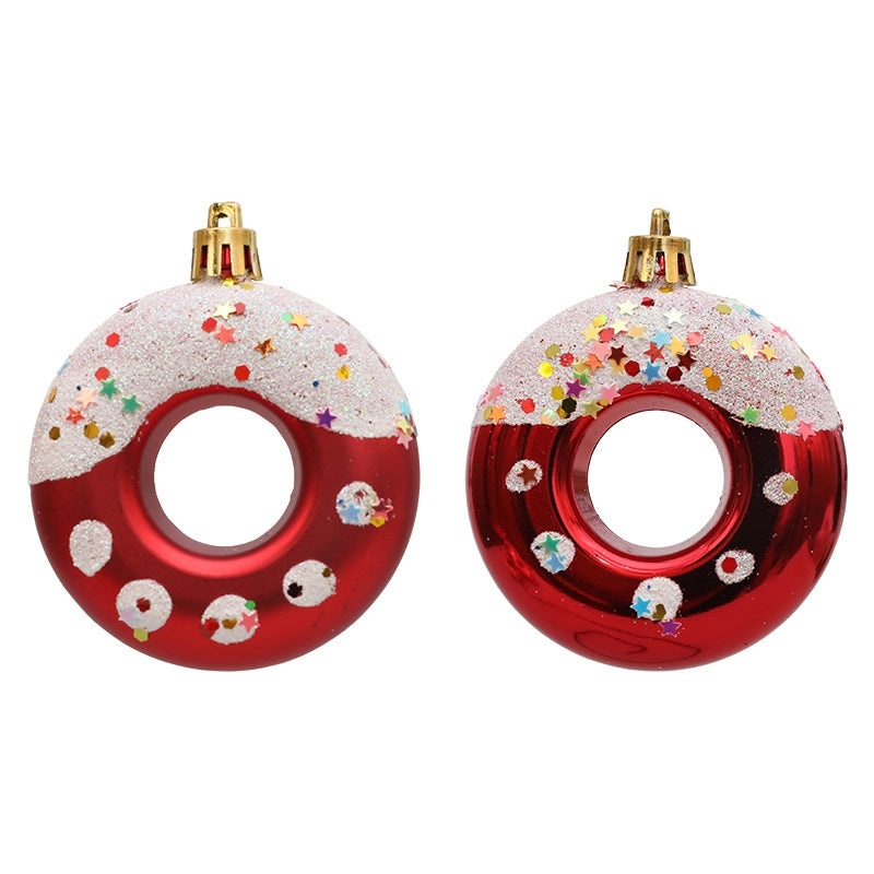 Christmas Minimalist Donut Hanging Ornaments for Daily Home Decor | Holiday Decorations