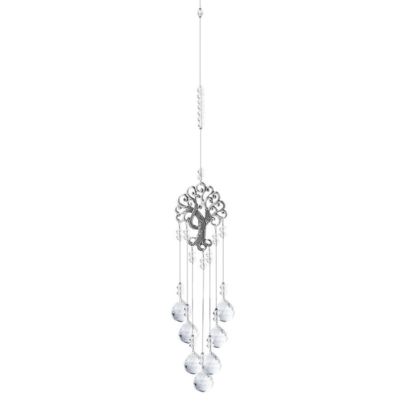 Pastoral Devil's Eye Crystal Wind Chime Decorative Hanging Ornament|Home Decor & Accessories