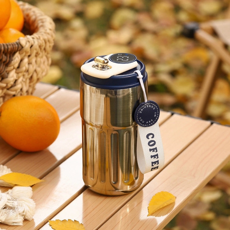 Unisex Casual 316 Stainless Steel Leakproof Insulated Bottle Solid Color