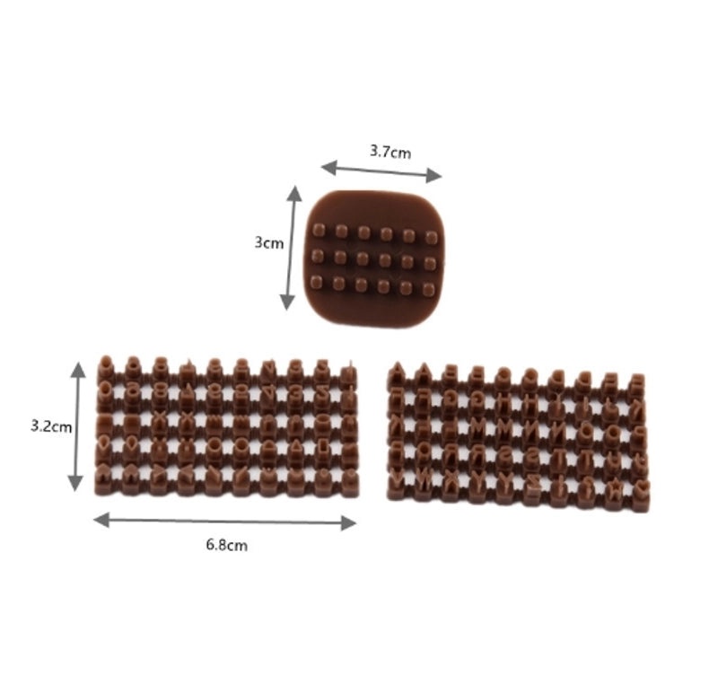 Elegant Pastoral Plastic Indoor Party Bakeware Set Solid Color