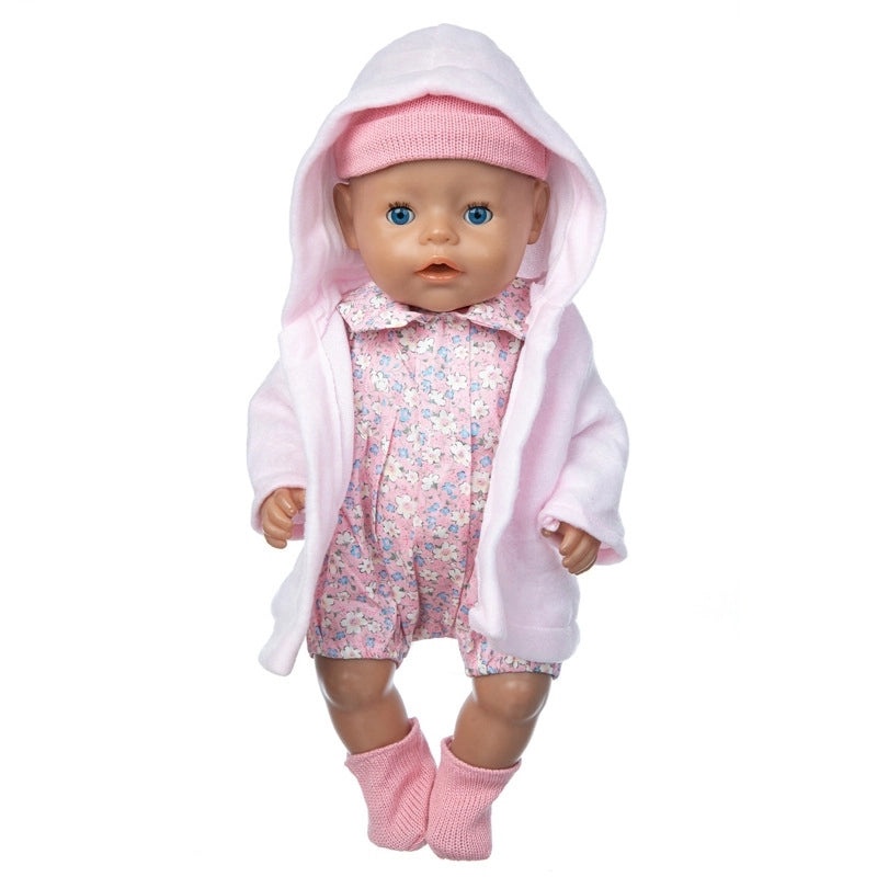 Winter Plush Thick Sweater Coat for American Girl Doll|Doll Clothing & Accessories