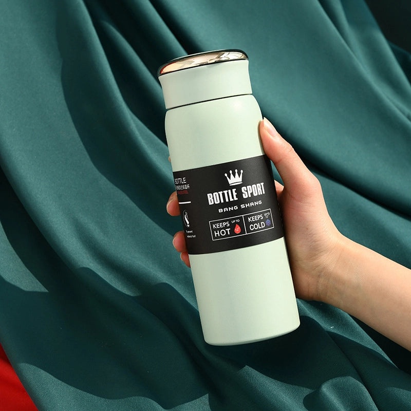 Insulated Stainless Steel Thermos Mug in Solid Colors for Everyday Use|Drinkware & Thermoses