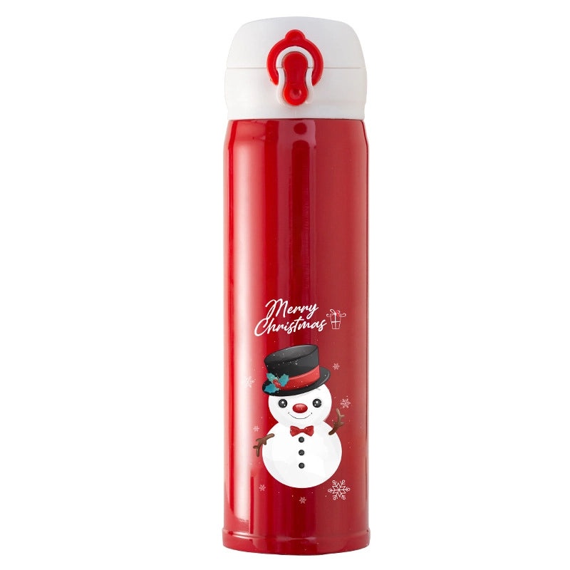 Christmas Santa Claus Stainless Steel Thermos Flask 500ml|Drinkware & Thermoses