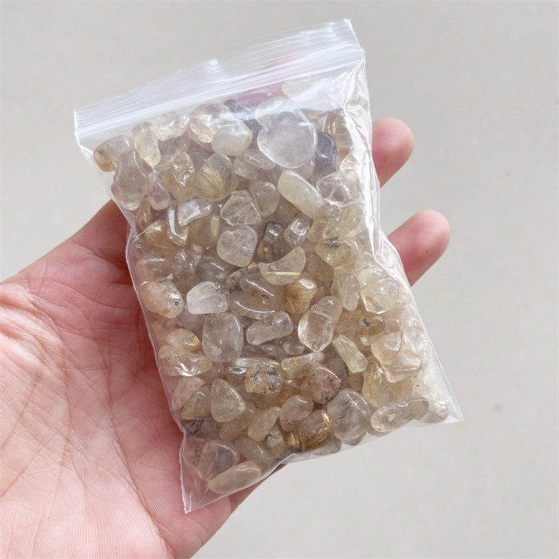 Natural Amethyst and Lapis Lazuli Crystal Gravel Powder for Aromatherapy and Polishing | Jewelry & Crystal Healing Stones