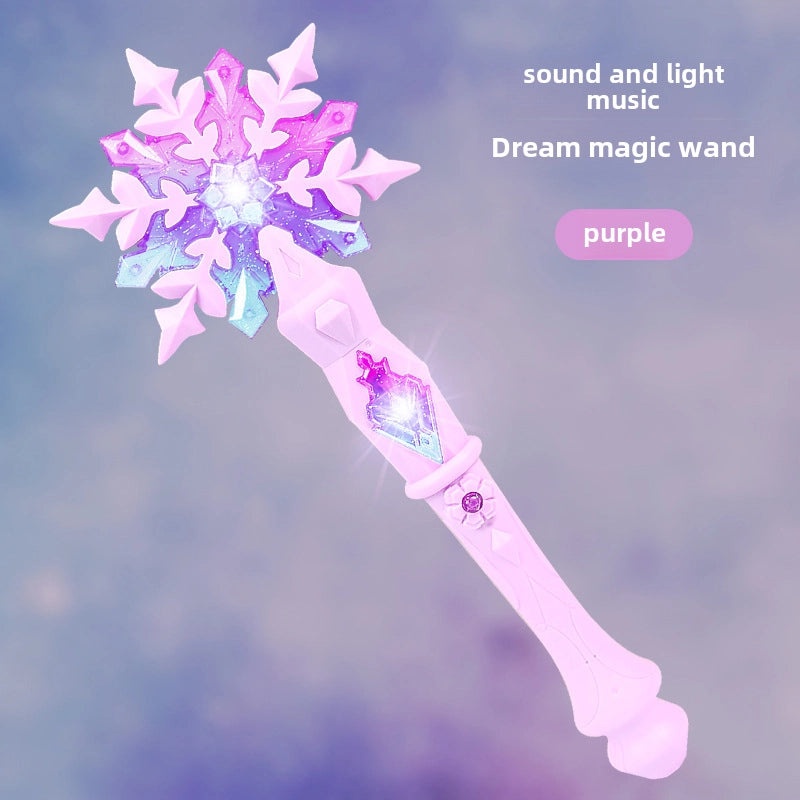 Girls Christmas Snowflake Glow Stick Magic Wand Toy for Kids|Kids Toys & Games