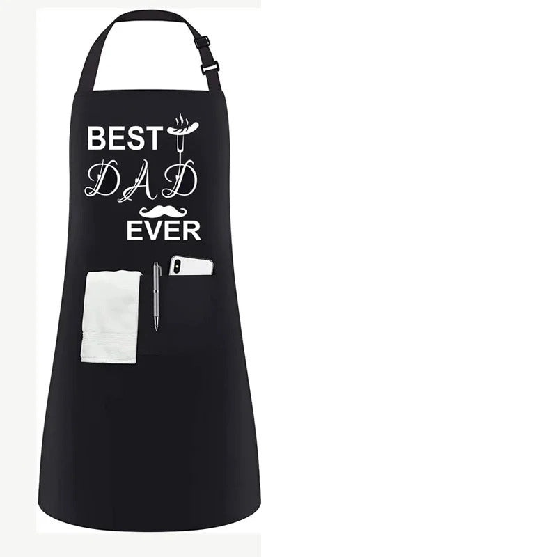 Best Mom Dad Apron Gift for Parents Father's Day Mother's Day Birthday Holiday|Kitchen & Dining Accessories