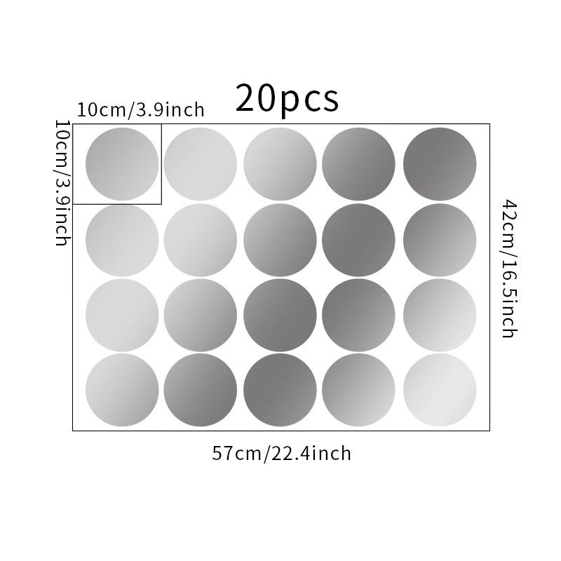 Simple Dot Pattern Wall Stickers for Kids' Bedroom, Porch, and Living Room Decoration|Home Decor Wall Stickers