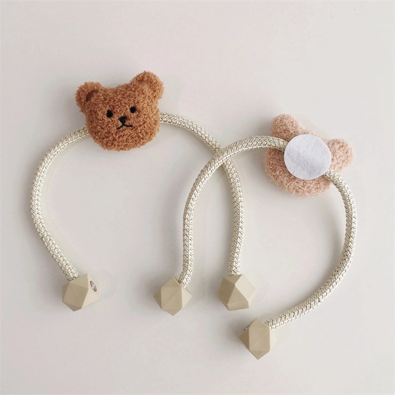 Cute Bear Design Polyester Yarn Sticky Hook for Window | Home Decor Accessories
