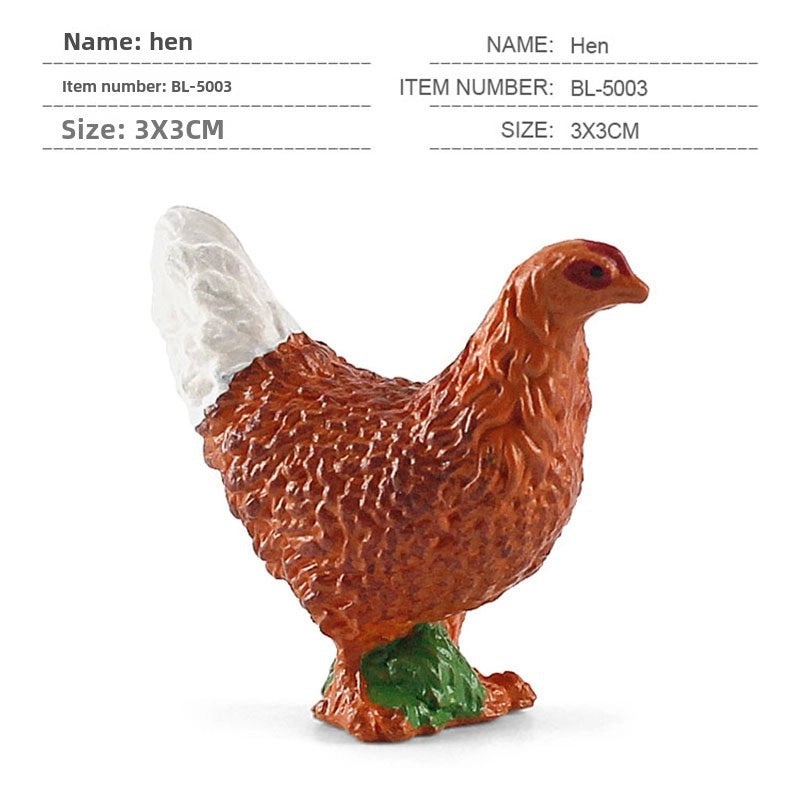 Mini Farm Animal Models Set|Home Decor & Miniatures