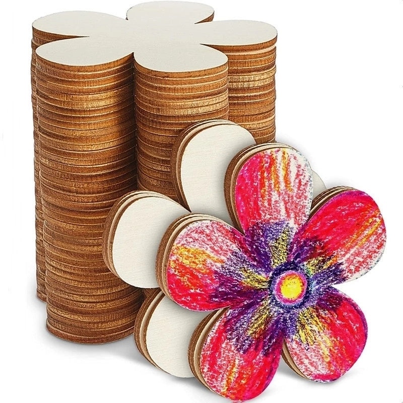 Elegant Minimalist Wooden Flower Pendant 1 Piece | Jewelry & Accessories