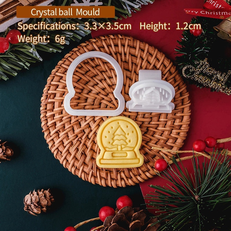 Christmas Themed Santa Claus Christmas Tree PLA Plastic Bakeware Mold | Bakeware & Kitchen Tools
