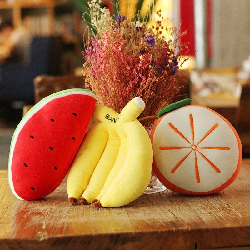 Cute Stuffed Fruits Plush Toys Apple Strawberry Watermelon Soft Down Cotton Animals | Plush Toys & Stuffed Animals