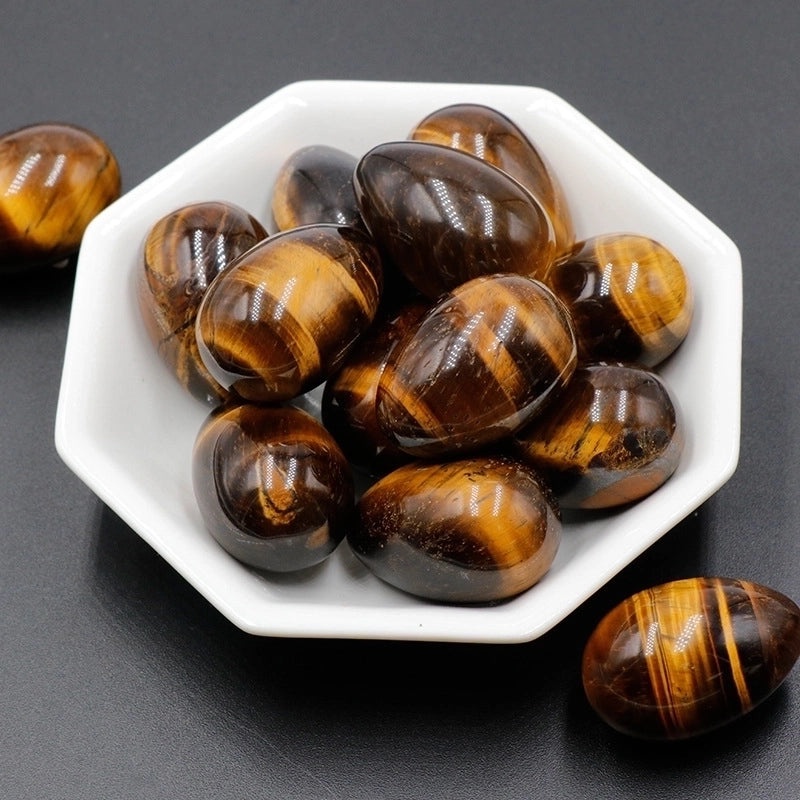 Natural 30mm Agate Egg Stone Semi-Precious Crystal Mineral Specimen|Semi-Precious Stones & Crystals