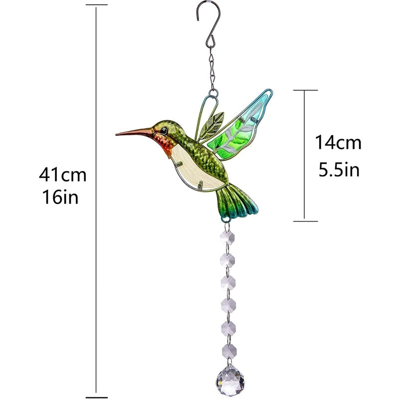 Delicate Crystal Suncatcher Wind Chime for Wall Decoration|Home Decor & Wall Art