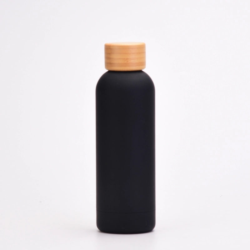 304 Stainless Steel Insulated Sports Water Bottle with Bamboo Lid Large Capacity Portable | Sports & Outdoors