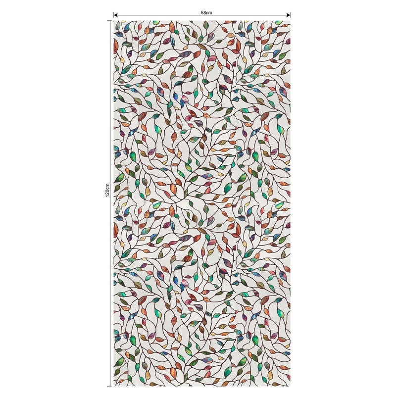 European Frosted Glass Window Film 58x120cm Electrostatic Privacy Sticker for Bathroom Toilet Renovation|Home Decor Accessories