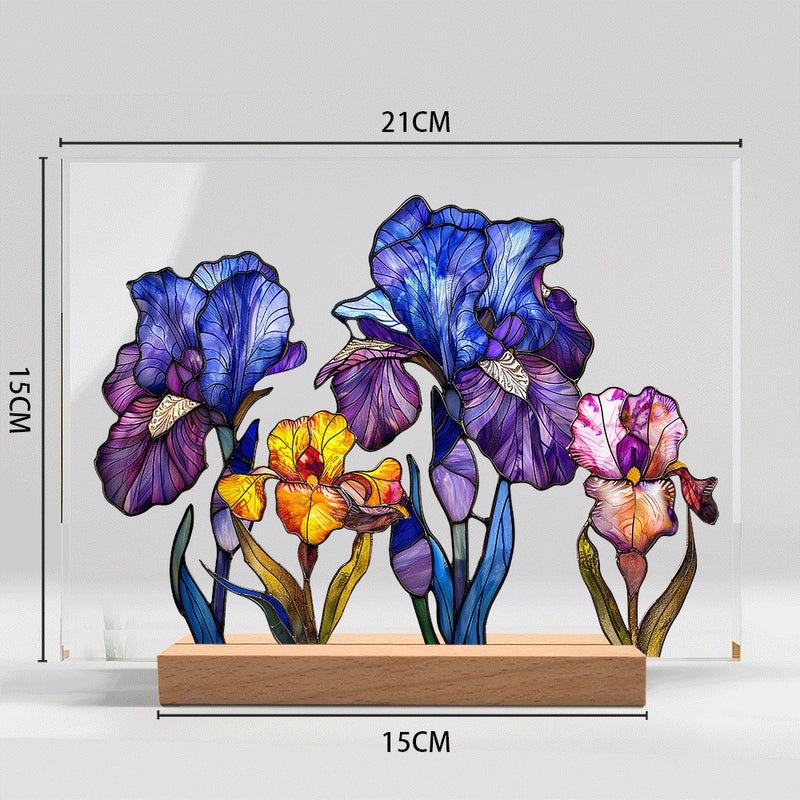 Elegant Minimalist Acrylic Flower Wooden Home Decor | Home Decor