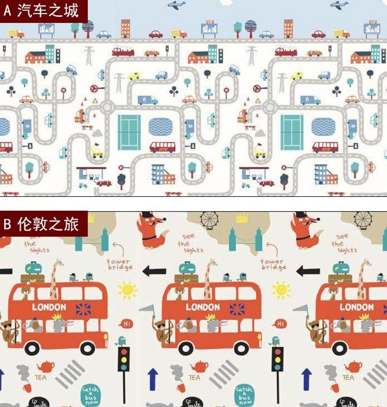 XPE Foldable Baby Crawling Play Mat Thickened Soft Kids Game Mat for Home Use|Baby Play Mats & Activity Gyms