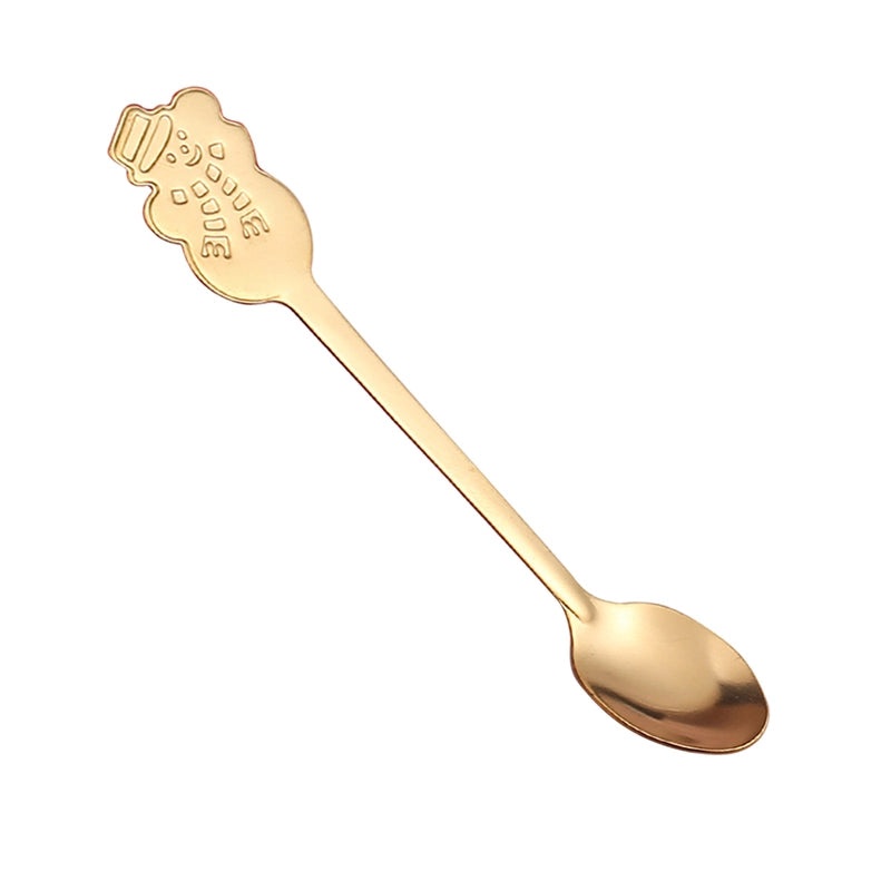 Festive Cartoon Stainless Steel Christmas Tableware Set for Kids | Kitchen & Dining