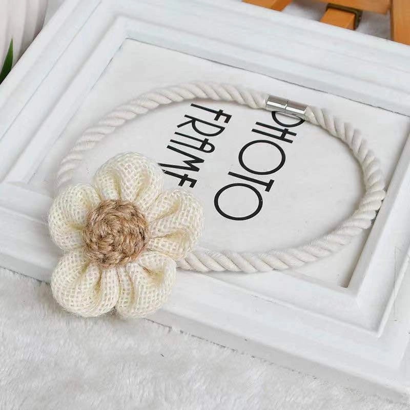Modern Simple Hemp Rope Curtain Tiebacks with Magnetic Buckle | Home Decor Accessories
