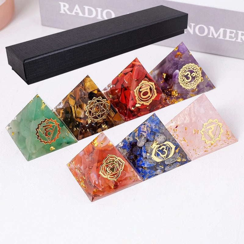 Minimalist Crystal Pyramid Decor | Home Decor