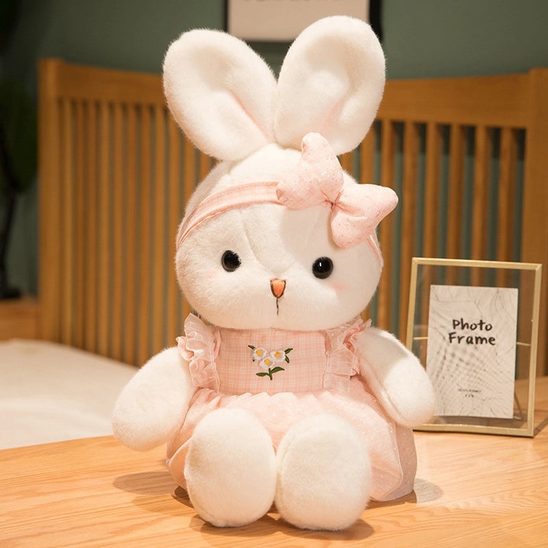 Cute Easter Bunny Plush Toy Stuffed Animal with Soft PP Cotton Filling|Easter Gifts & Plush Toys