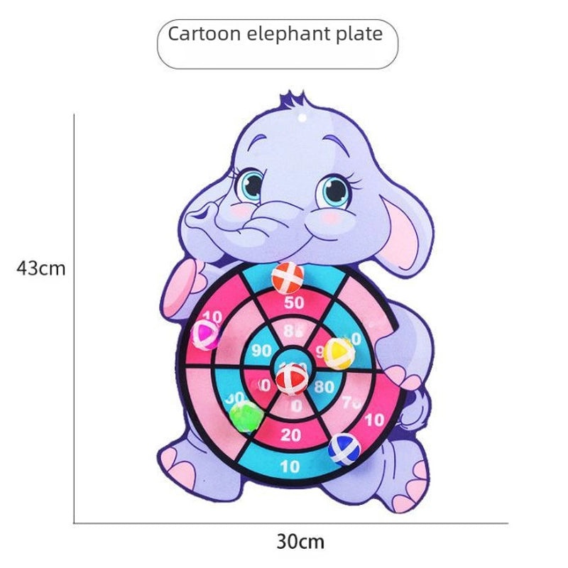 亲子互动儿童飞镖球射击玩具 粘球丢球靶 室内户外益智玩具|儿童玩具