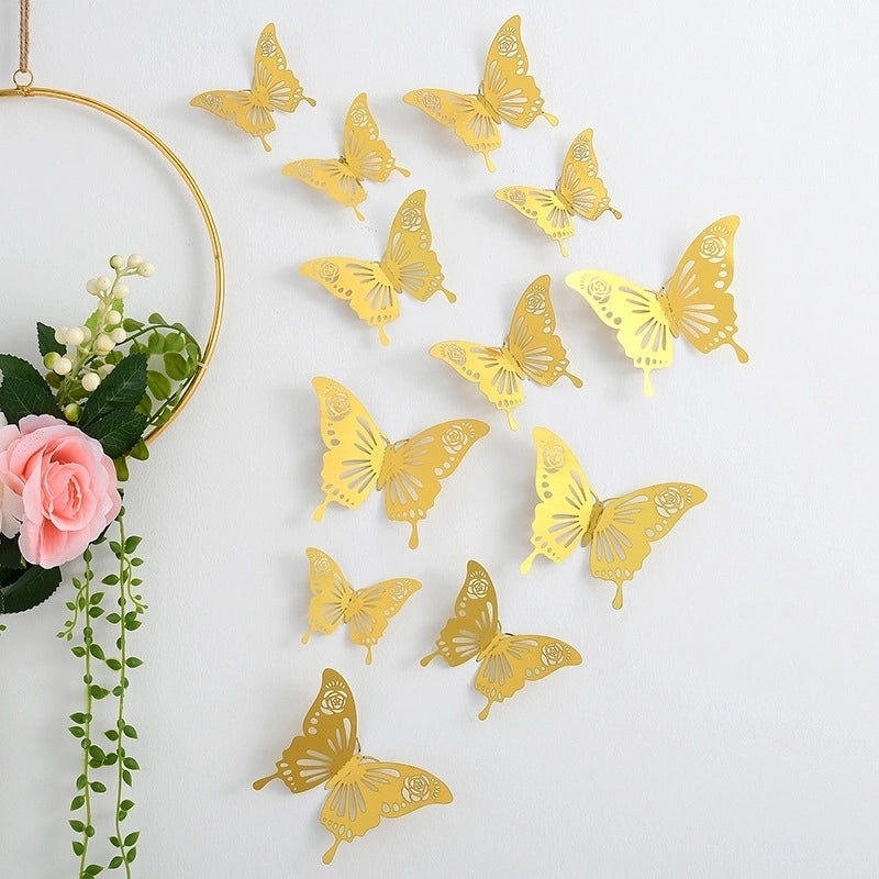 Charming Butterfly Paper Wall Decals for Home Decor|Wall Stickers