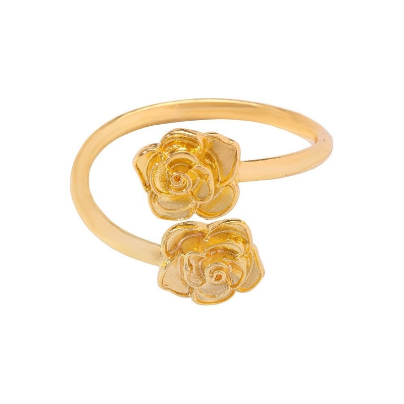 Valentine's Day Red Heart Flower Alloy Napkin Ring Casual Elegant Pastoral Style 1 Piece|Home Decor Tableware