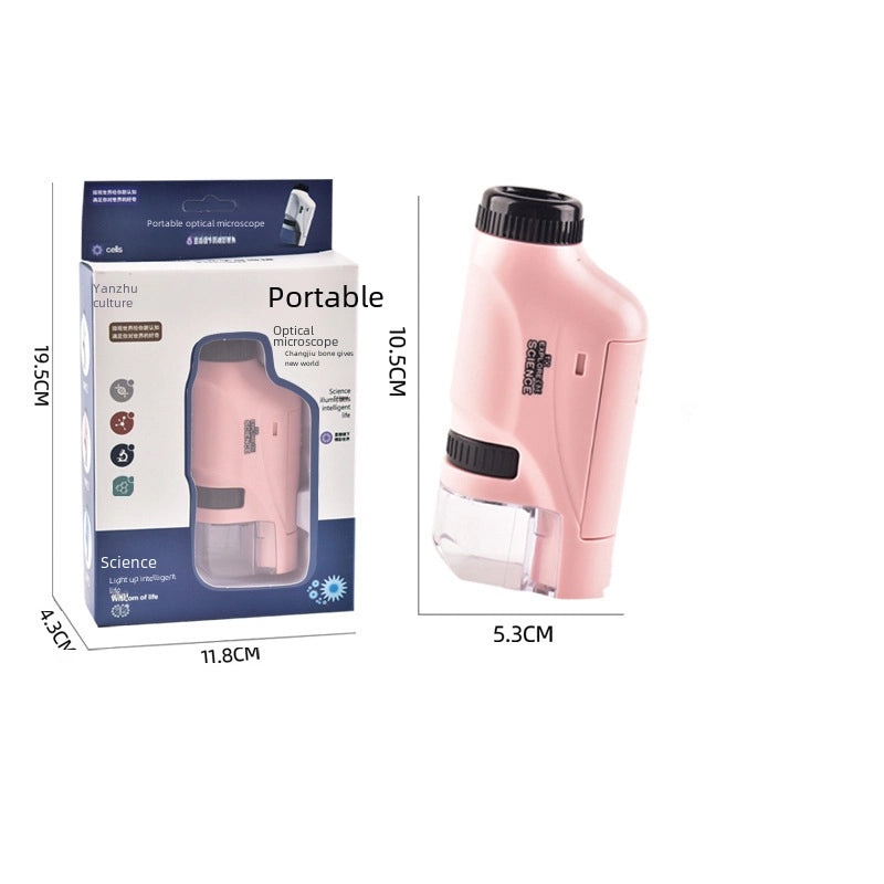 Kids Portable Handheld Microscope | Educational Science Toys