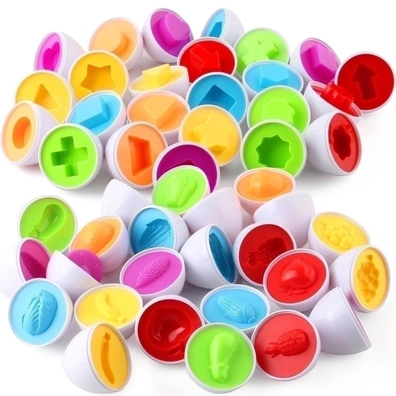 Early Learning Color Matching Simulation Eggs Toy Set for Kids|Educational Toys