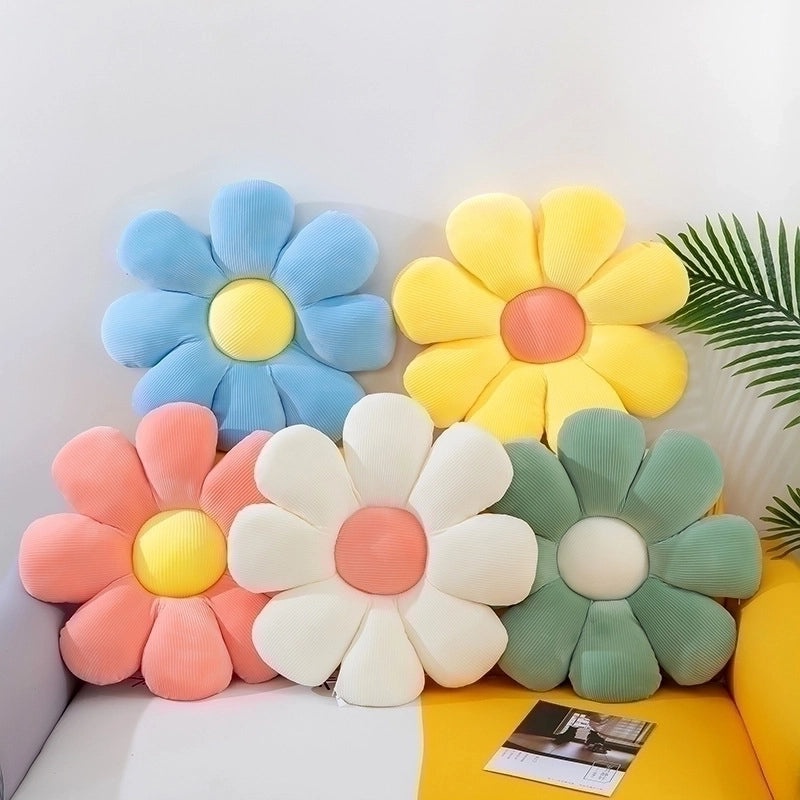 Little Daisy Flower Plush Cushion Pillow | Home Decor & Cushions